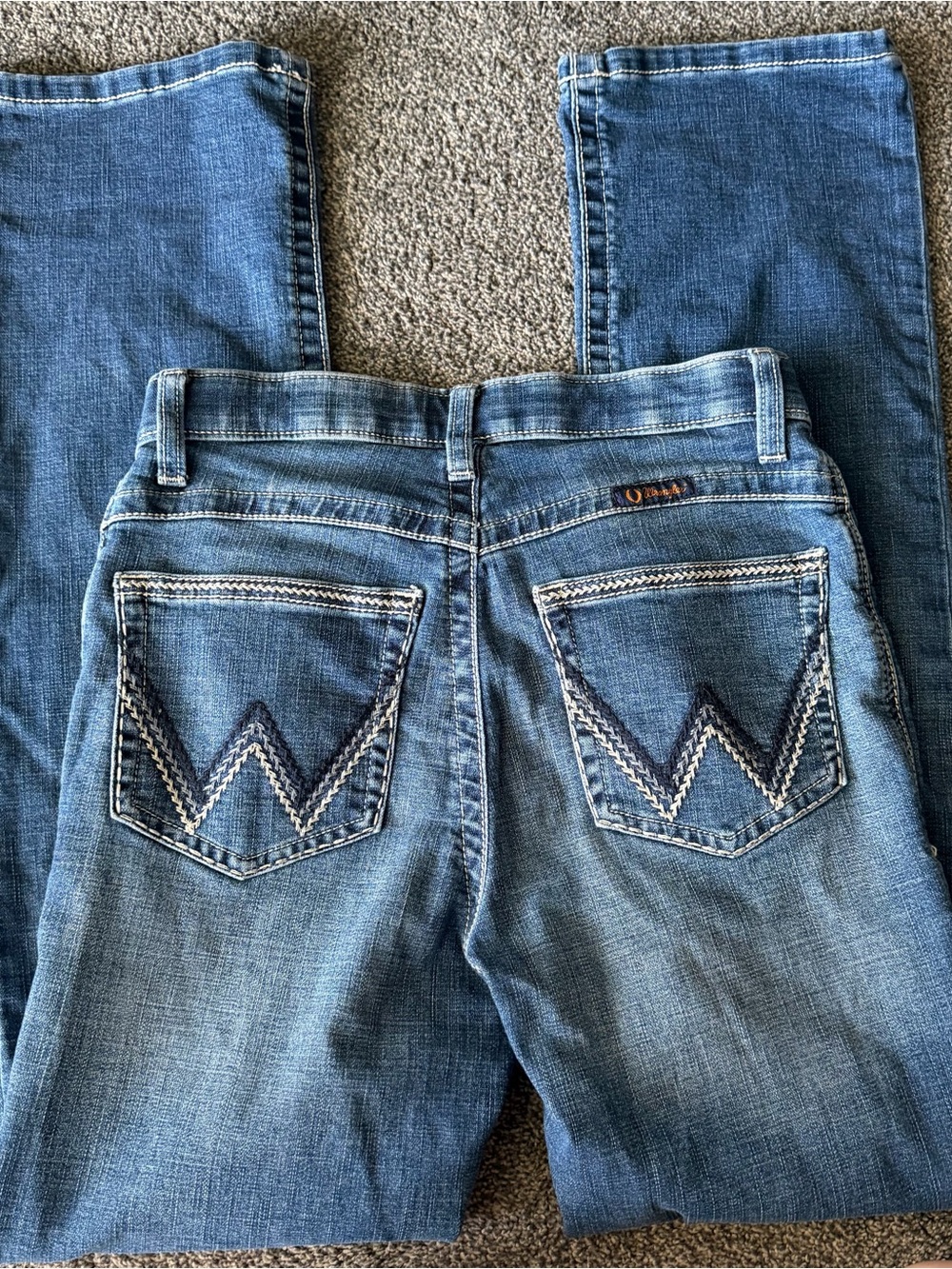 Wrangler Willow Ultimate Riding Jean Boot Cut Jeans - Picture 1 of 8